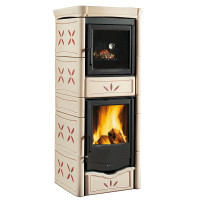 Печь-камин с духовкой Nicoletta Vogue Silk Forno (La Nordica)