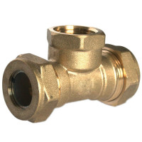 Тройник с вн. резьбой TF20*3/4 Flexsy (Hydrosta) Тройник с вн. резьбой TF20*3/4 Flexsy (Hydrosta)
