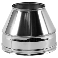 Конус Факел V50R с изол (AISI-321/0,5-AISI-304/0,5) d-250/350 (Вулкан) Конус Факел V50R с изол (AISI-321/0,5-AISI-304/0,5) d-250/350 (Вулкан)