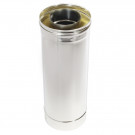 Сэндвич труба Термо ТТ-Р 500 с хомутом  (316-0.8/304-0.5) d-150/250 (ТиС Промо)