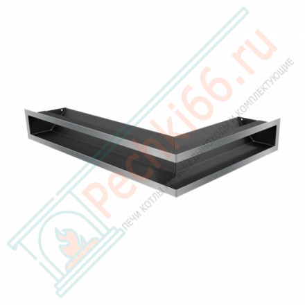 Каминная решетка угловая Luft 60X40X9 сталь (Kratki)