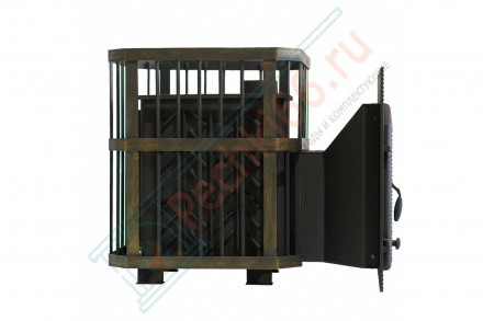 Чугунная банная печь "Сибирь-25" (дверка 700х700) (Сибирь-Премиум)
