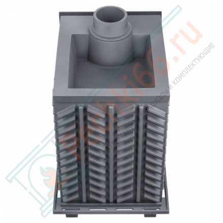 Чугунная печь для бани Комплект GFS ЗК 18 (П) Президент 830/40 Змеевик (ТехноЛит)