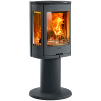 Печь-камин 880:2 Style, верх многослойная сталь, цвет черный (Contura)