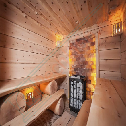 Соль гималайская, плитка, шлифованная сторона