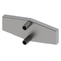 Теплообменник для печи Гейзер 2014, Ангара 2012 (нерж. сталь 2,0мм/409) 0,68л (Термофор)