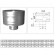 Дефлектор на трубу без изол (AISI-321/0,5мм) d-160 (Вулкан)