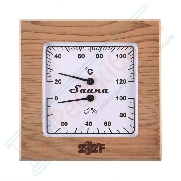 Термогигрометр 11-R квадрат, канадский кедр (212F) в Казани