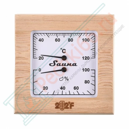 Термогигрометр 11-R квадрат, канадский кедр (212F)