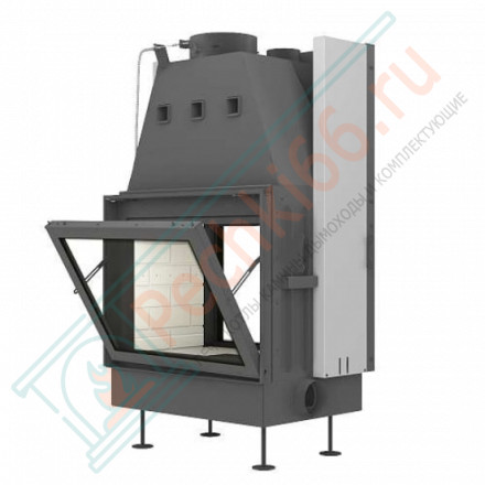Топка ВЕГА 800 TB туннельная черный шамот (Экокамин)