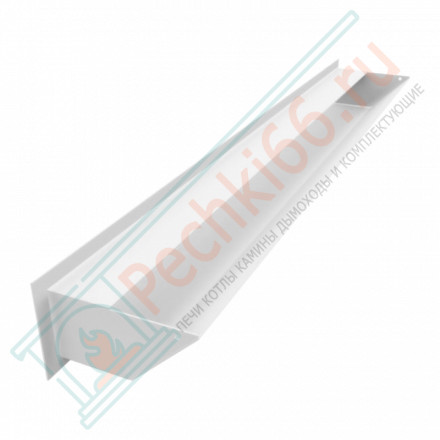 Решетка 9X80 белая LUFT/9/80/45S/B (Kratki)