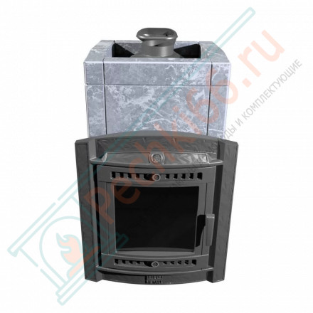 Банная печь Атмосфера L+, в облицовке талькохлорит (ProMetall)