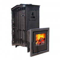 Печь для бани Терма Каменка панорама (Варвара)