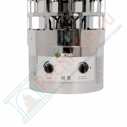 Электрокаменка напольная CILINDR - 45 (Везувий) до 6 м3