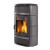 Печь-камин с водяным отоплением Norma S Idro D.S.A, цвет серый (La Nordica)