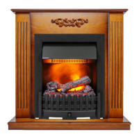 Каминокомплект Lumsden - Дуб антик с электроочагом Danville Black FB2