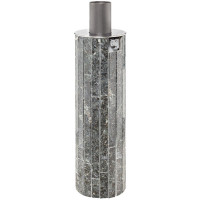 Дымоход с регистром Пироксенит наборный, d-115, L=1000 мм (Feringer)