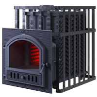 Чугунная печь для бани Гефест GFS-ЗК 45 (М) в сетке (ТехноЛит) Чугунная печь для бани Гефест GFS-ЗК 45 (М) в сетке (ТехноЛит)