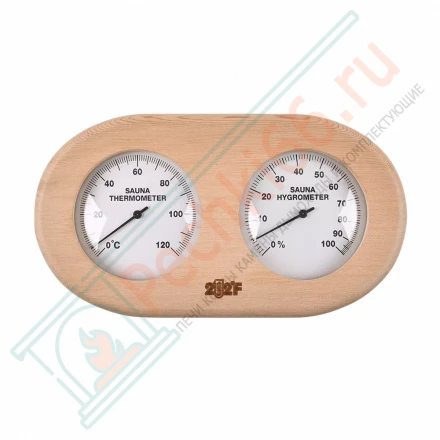 Термогигрометр 20-R овал, канадский кедр ОЧКИ (212F)