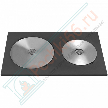 Плита чугунная двухконфорочная 3В (Везувий)