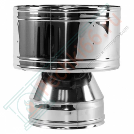 Дефлектор V50R с изол (AISI-310S/0,8-AISI-304/0,5) d-200/300 (Вулкан-Cerablanket)