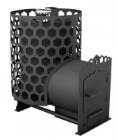 Печь для бани вертикальная Энергия 22 (БашПечи) до 22 м3