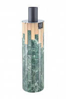 Дымоход с регистром Змеевик + Окаменевшее дерево, d-115, L=1000 мм (Feringer)