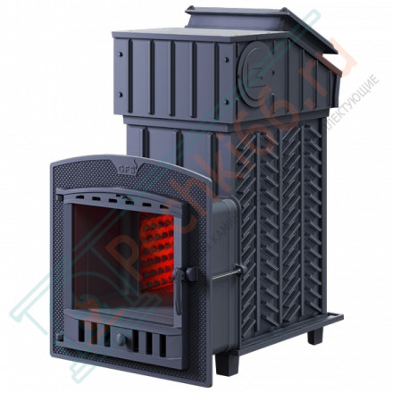 Чугунная печь для бани Гефест GFS-ЗК 25 (П2) (ТехноЛит)