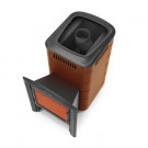 Печь для бани Тунгуска 2017 Carbon Витра терракота (T.M.F) до 18 м3 Печь для бани Тунгуска 2017 Carbon Витра терракота (T.M.F) до 18 м3