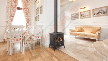 Чугунная печь-камин KOZA K6 W с водяным контуром (Kratki)