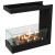 Встраиваемый биокамин Lux Fire Торцевой 490 S