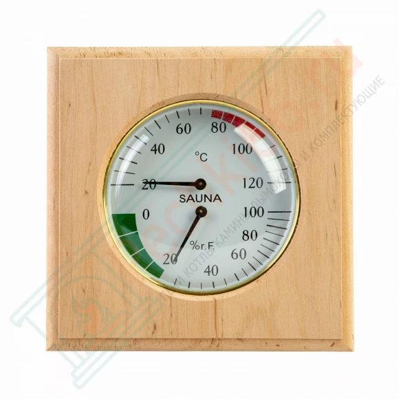 Термогигрометр ТН-11-A ольха, квадрат (212F) в Казани
