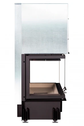 Каминная топка Дельта 1000 K три стекла (Экокамин)