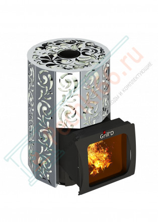 Печь для бани Violet Steel Short Window Max Pro (Grill’D)