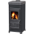 Чугунная печь Dora 8 N, черная (Plamen) до 144 м3