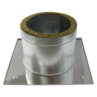 ППУ 600*600*240 с утеплением нерж/оц d-150/210 (УМК)